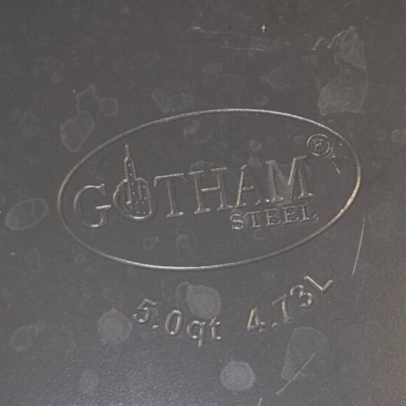 Gotham Steel Stock Pot 5 Quart Large Cooking Pasta Pot Nonstick Big Ceramic Soup - Picture 2 of 12